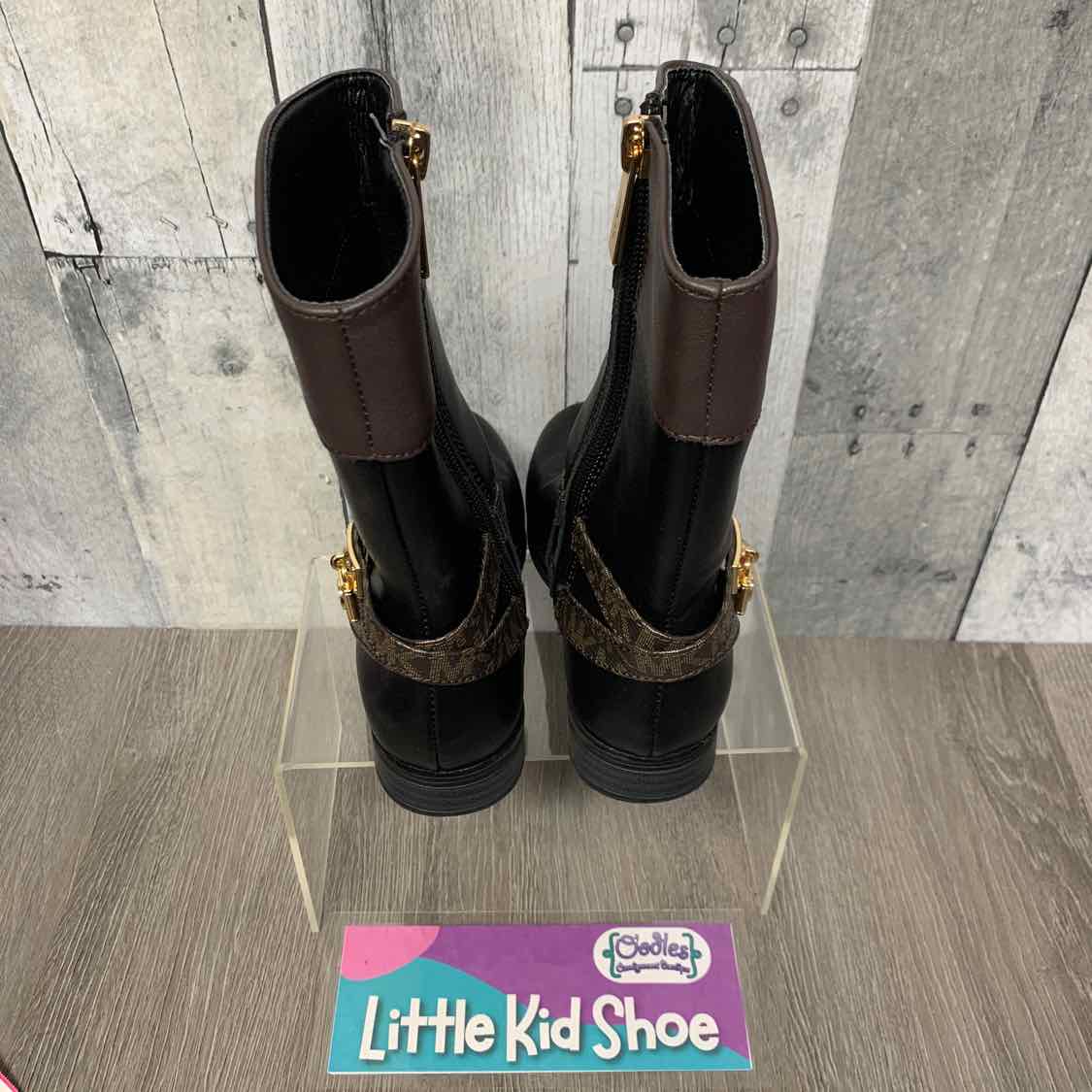 Size 9 Black/Gold Michael Kors Boots
