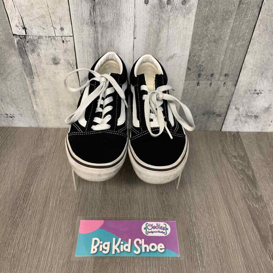 Size 3 Black Vans Sneakers