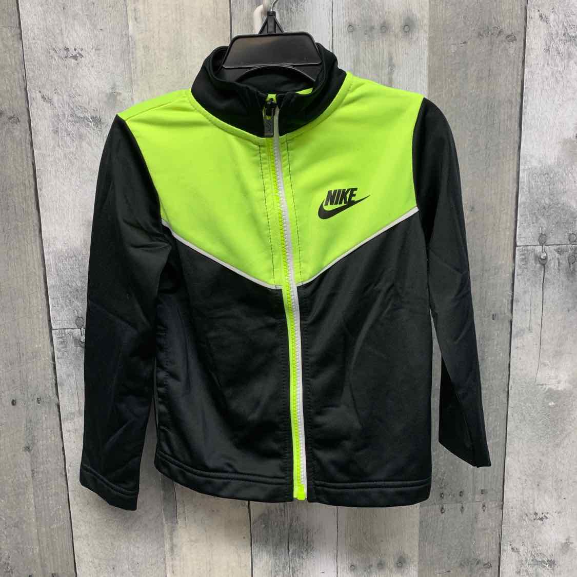 Size 3T Green/Black Sport Brand Light Jacket