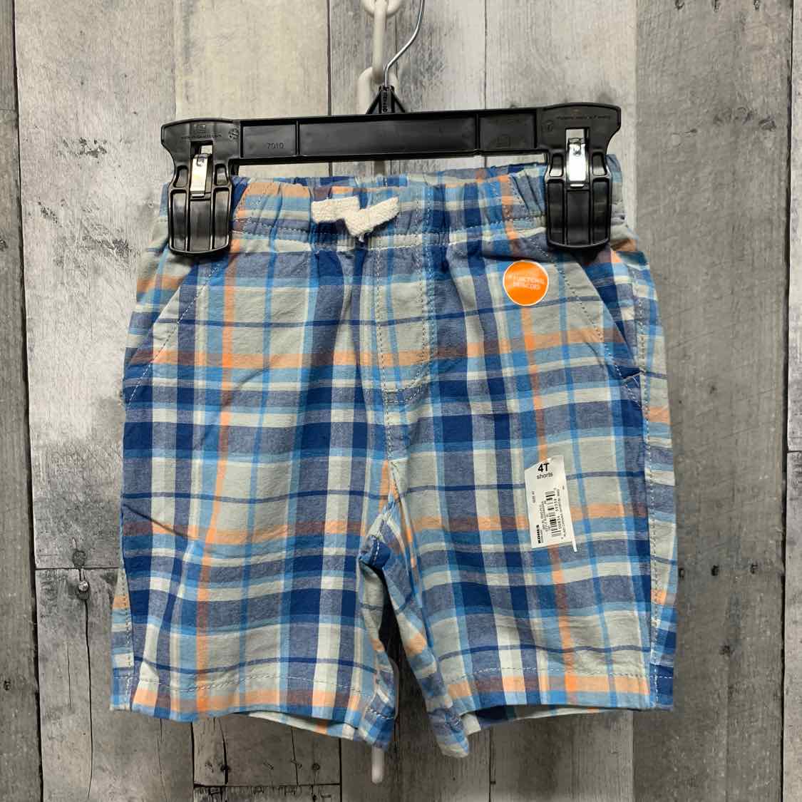 Size 4T Blue/Gray Jumping Beans Shorts