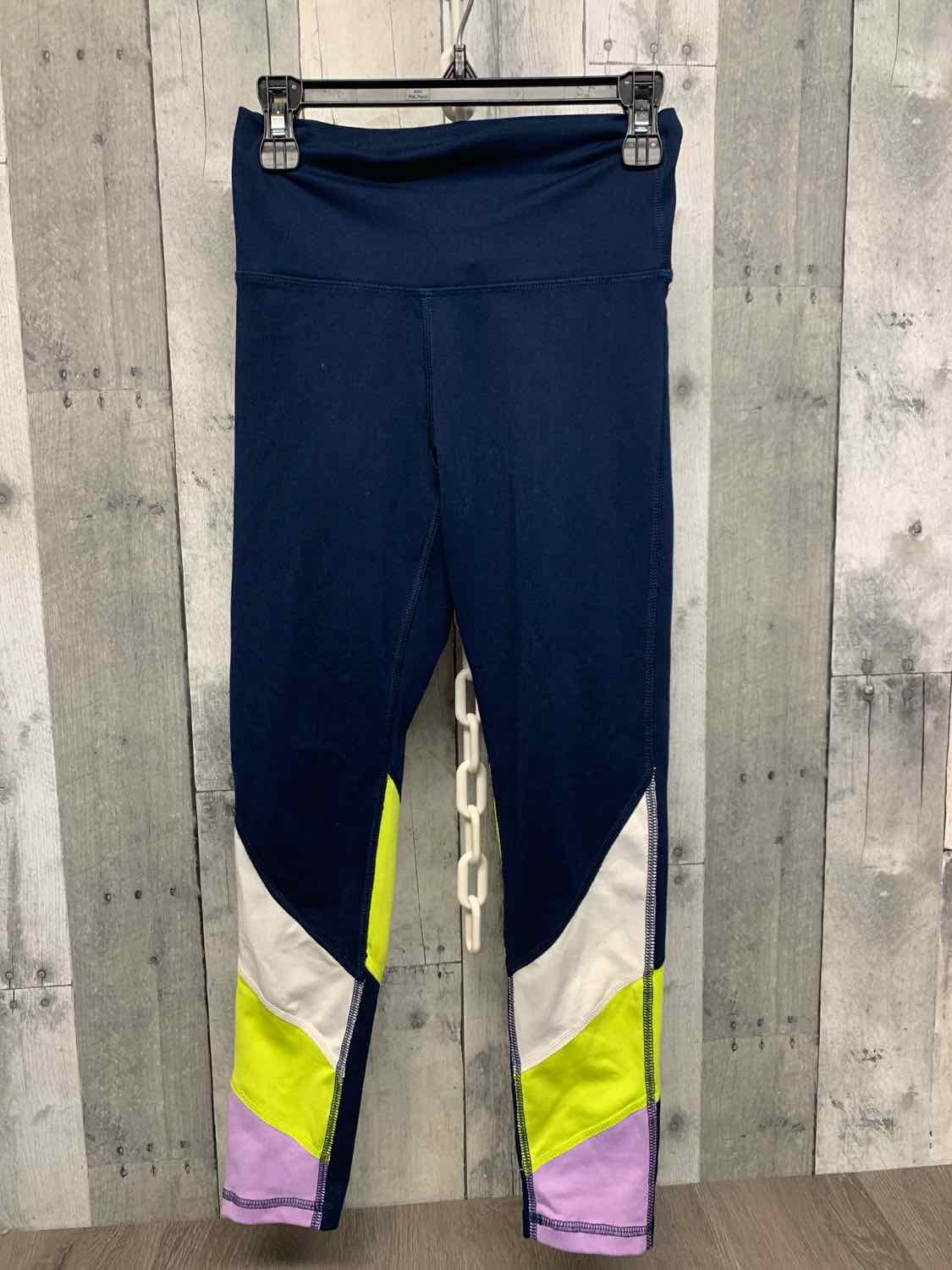 Size 8/9 Navy/Green B Brand Leggings