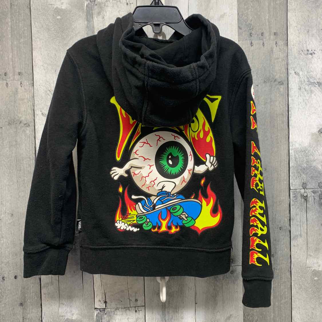 Size 2T Black Vans Pull Over