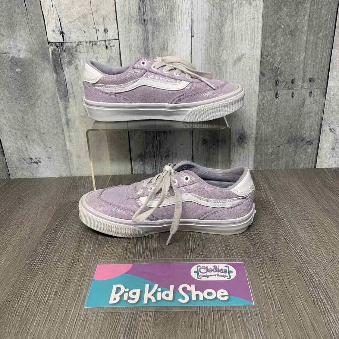Size 1 Purple Vans Sneakers