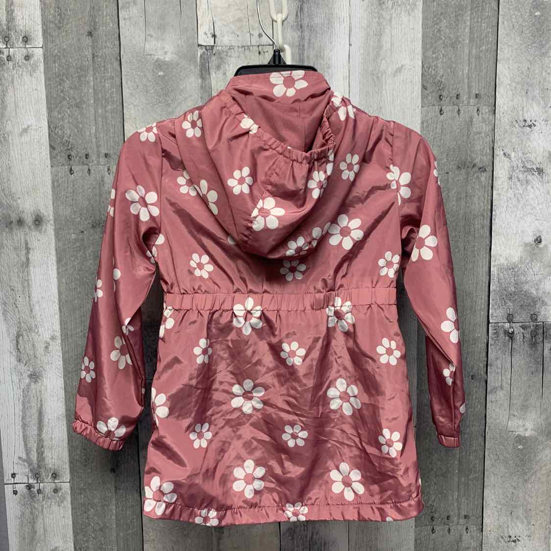 Size 5 Pink Floral Print B Brand Light Jacket