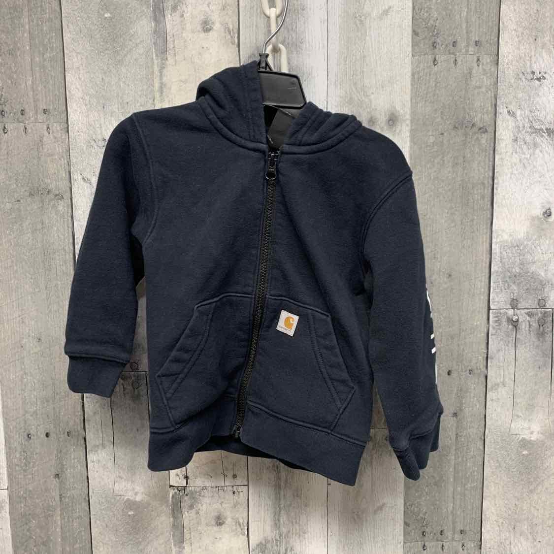 Size 2T Black Carhartt Light Jacket