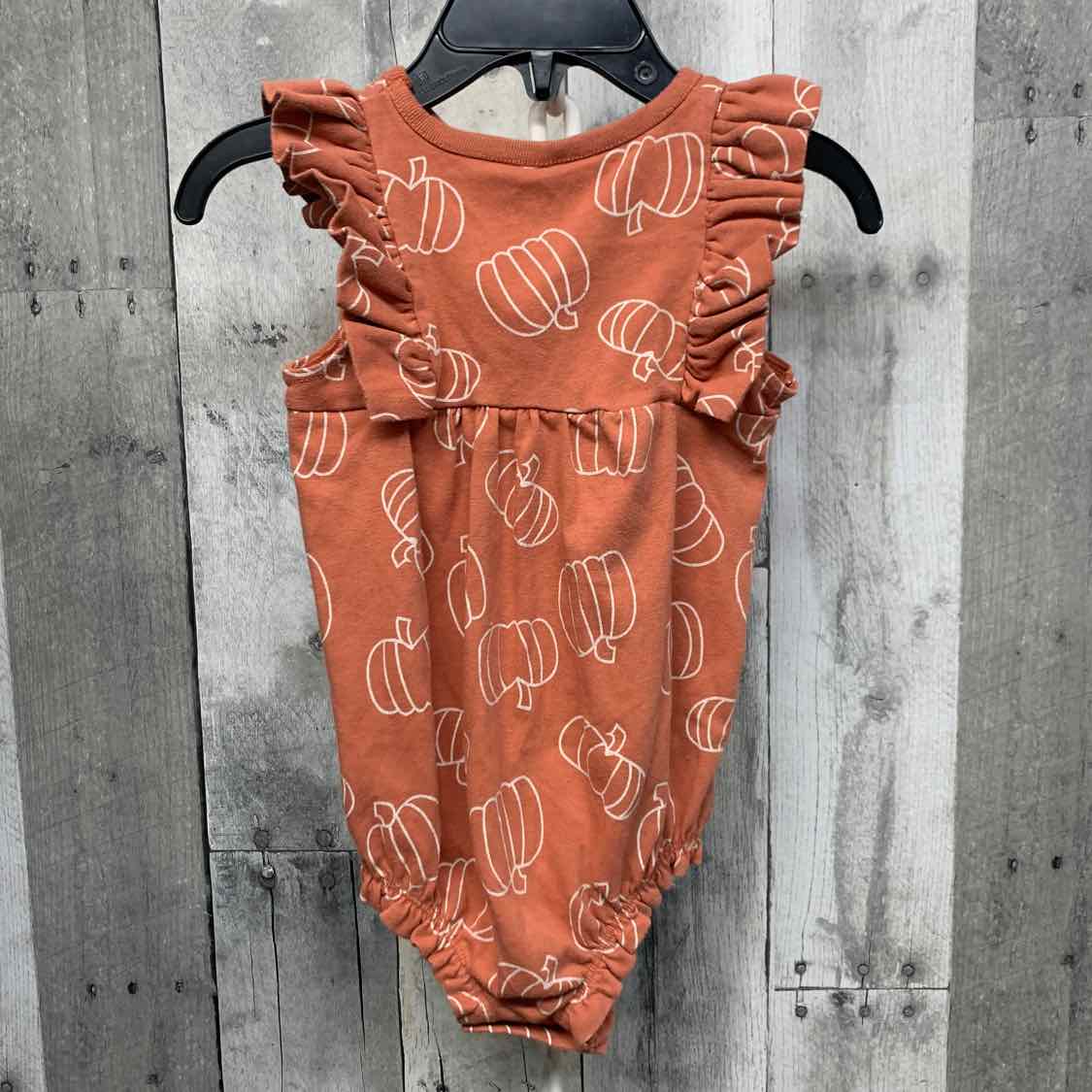 Size 12 Months Brown Graphic Cat & Jack Romper