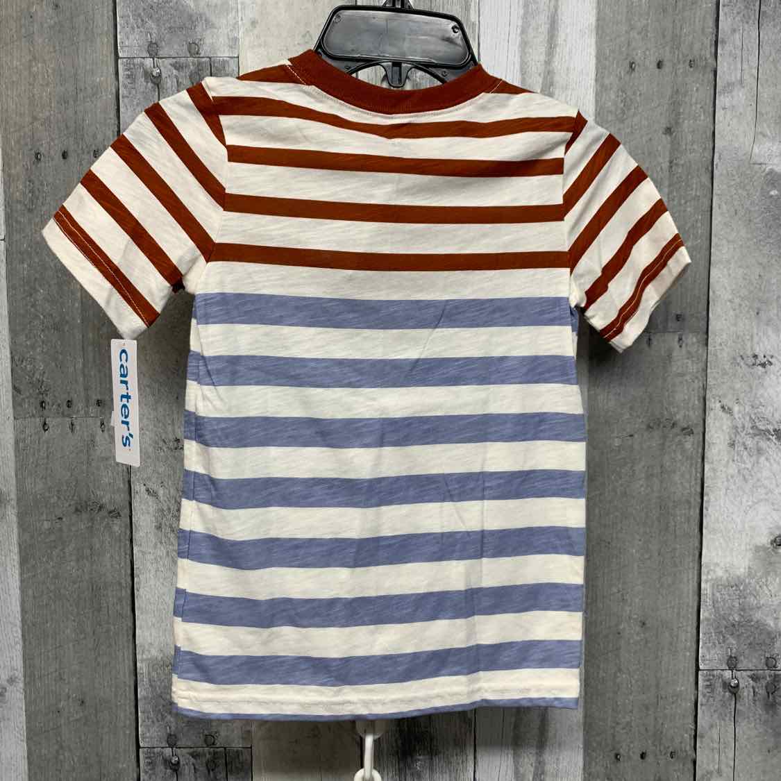 Size 5 Brown/Blue Carter's T Shirt
