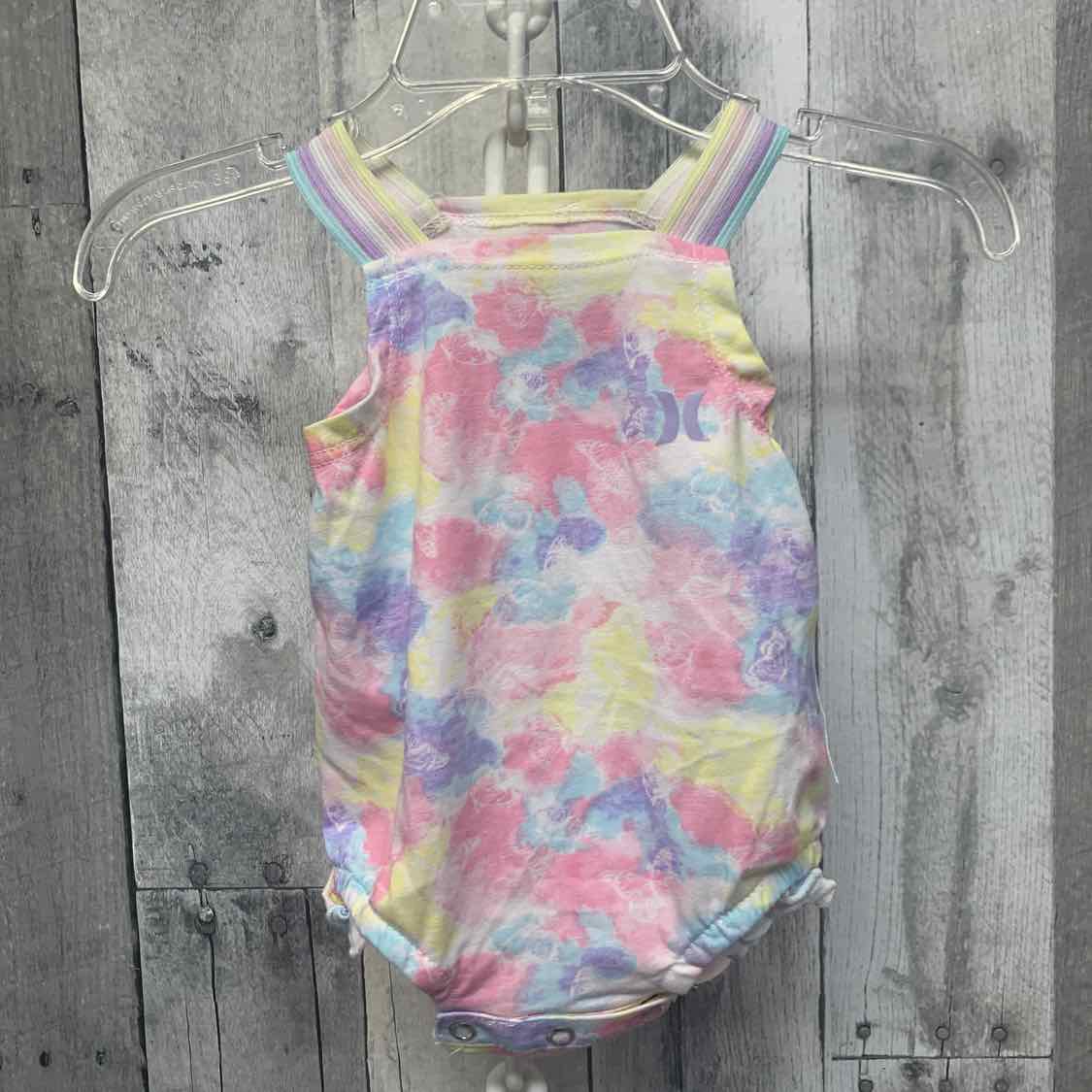 Size 3 Months Rainbow Hurley Romper - OodlesCB