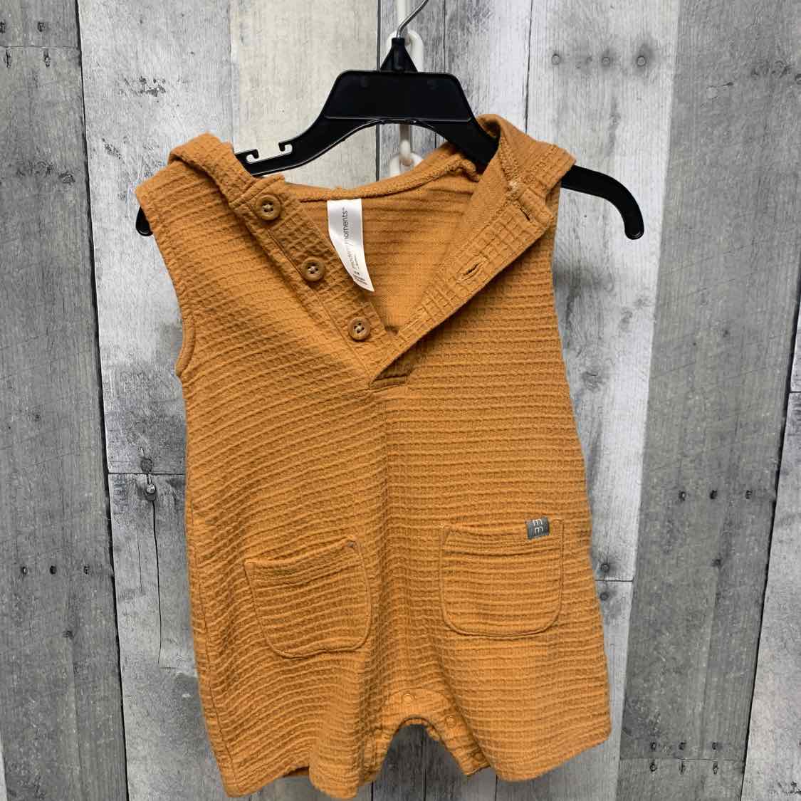 Size 18 Months Orange Modern Moments by Gerber Romper