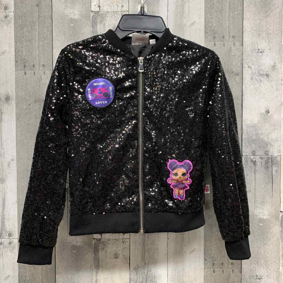 Size 7/8 Black LOL Surprise Light Jacket