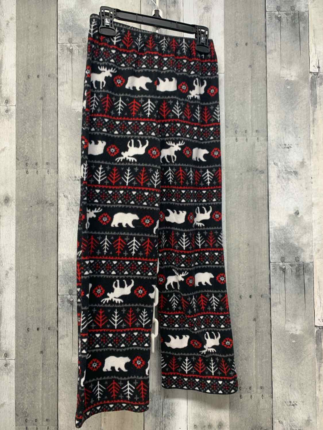 Size 10/12 Green Print Children's Place PJ Bottoms