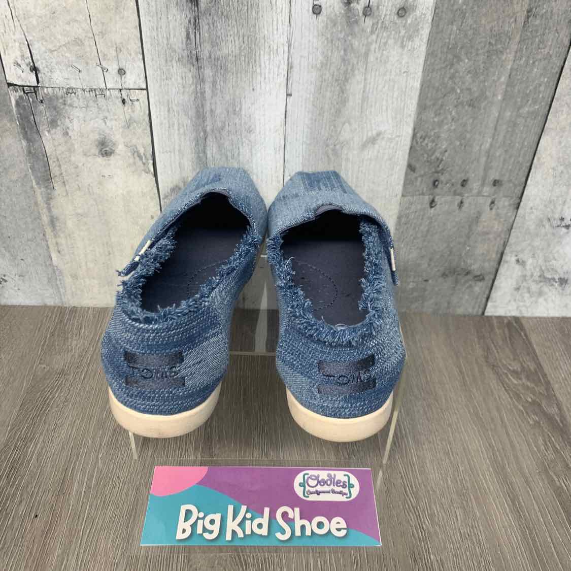 Size 3 Denim Toms Loafers