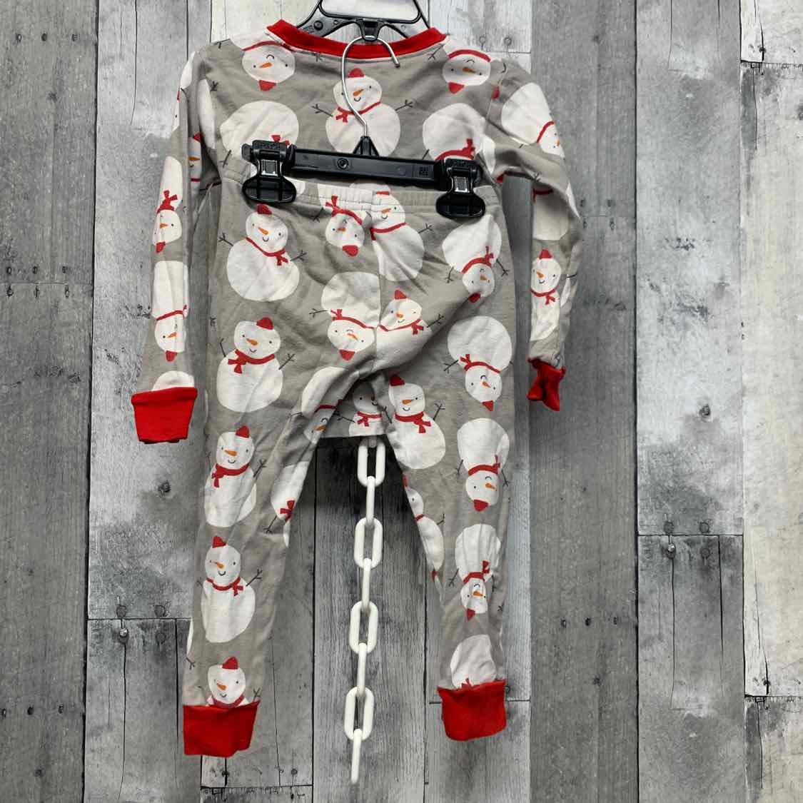 Size 3T Gray Print Carter's 2pc PJs