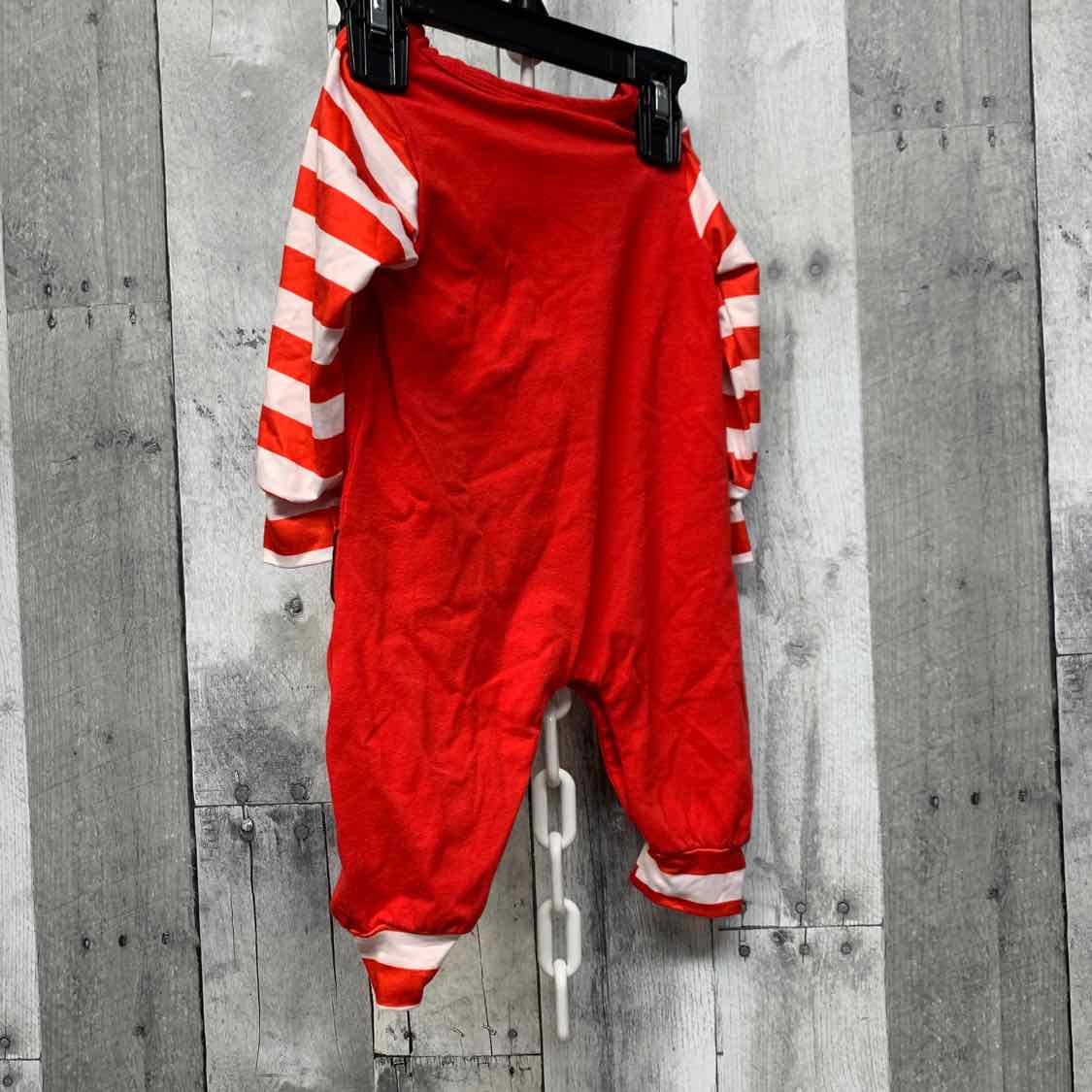 Size 6 Months Red/White Mid Brand Romper