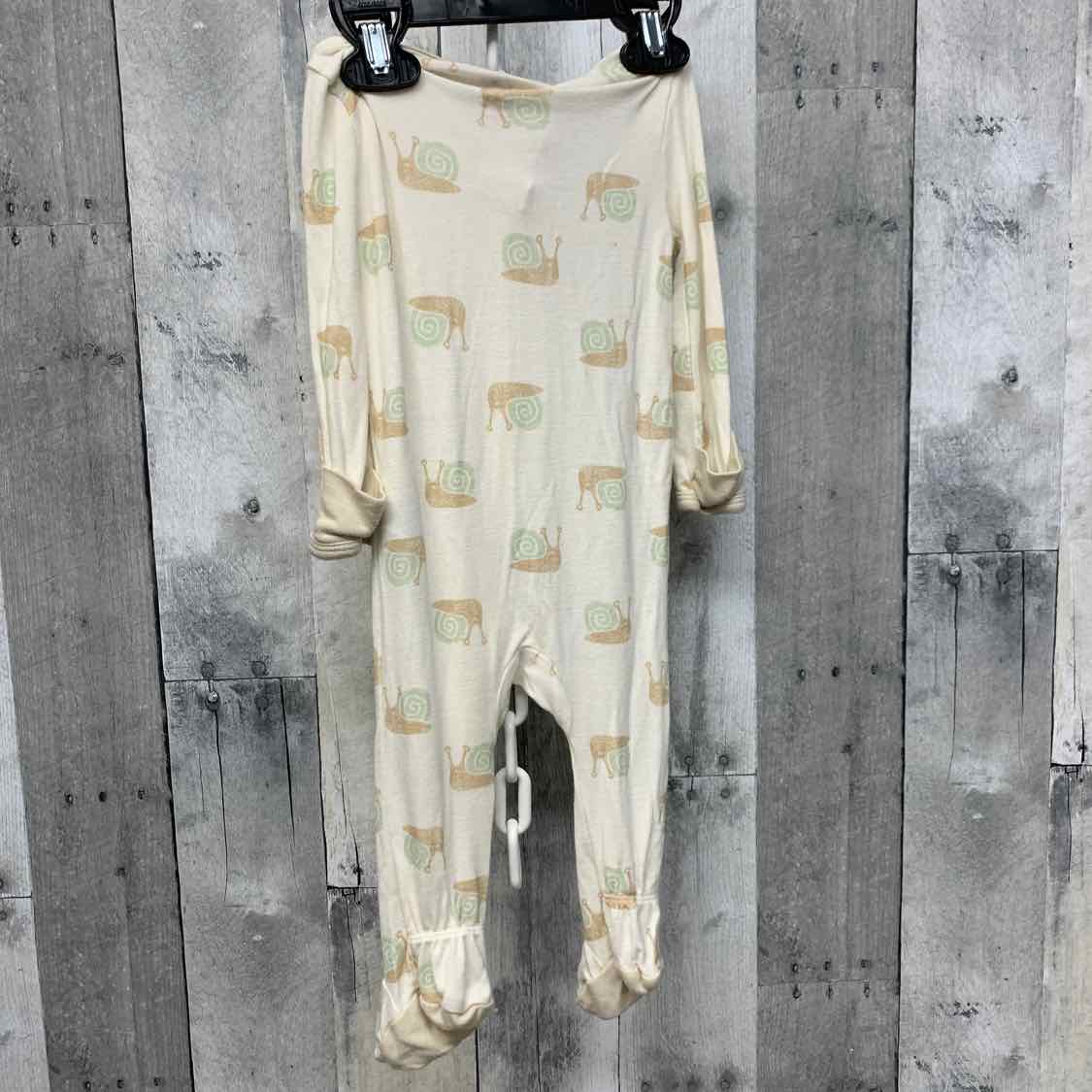 Size 3-6 Months Tan Print Cloud Island Footy PJs