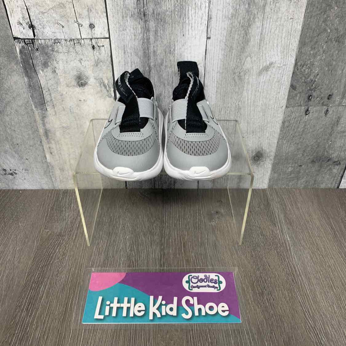 Size 3 Gray/Black Sport Brand Sneakers