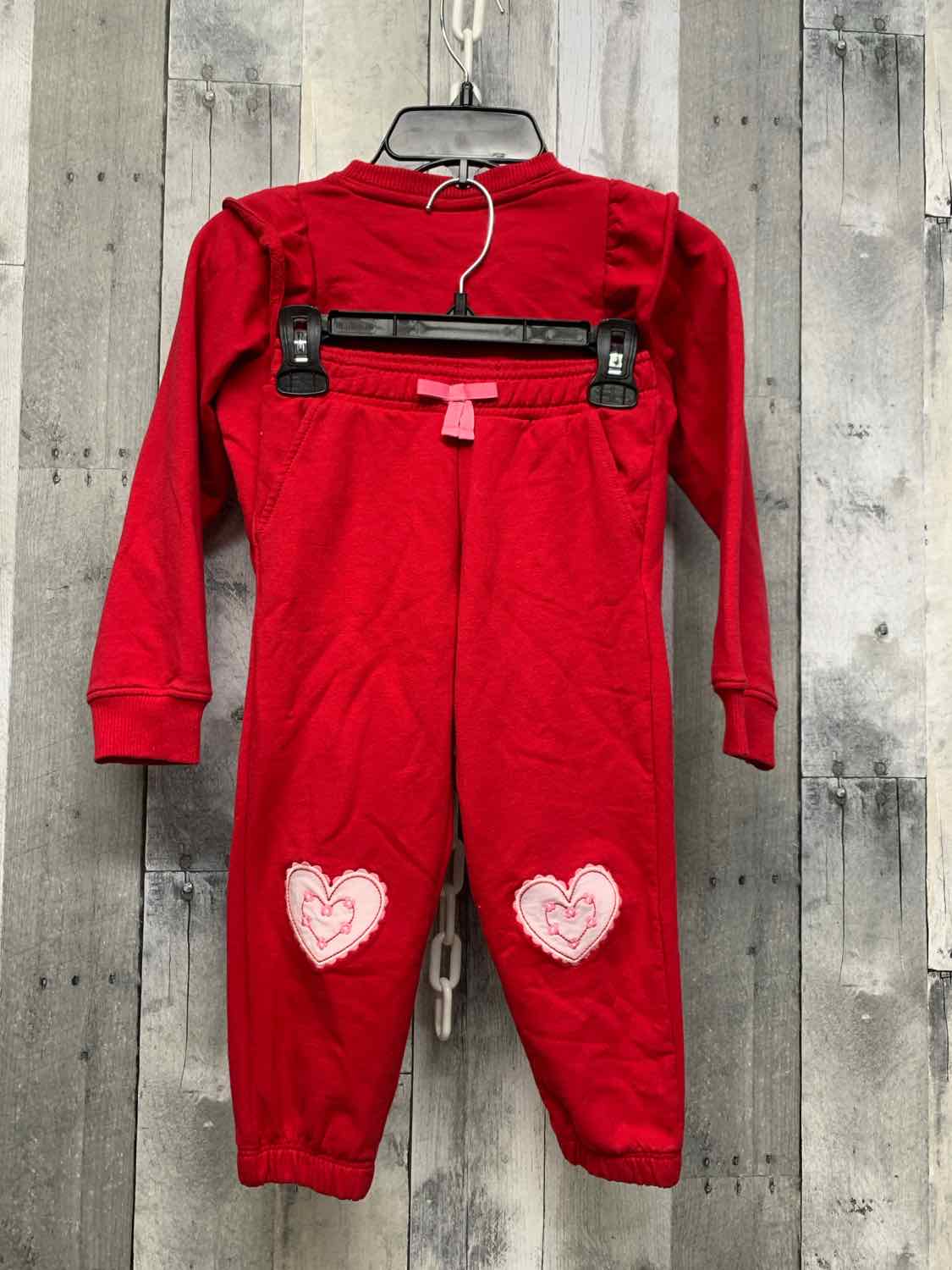 Size 4T Red/Pink Gymboree Shirt/Pants