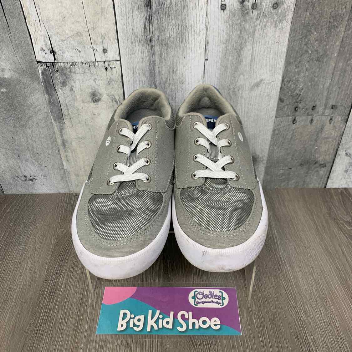 Size 4 Gray Sperry Sneakers