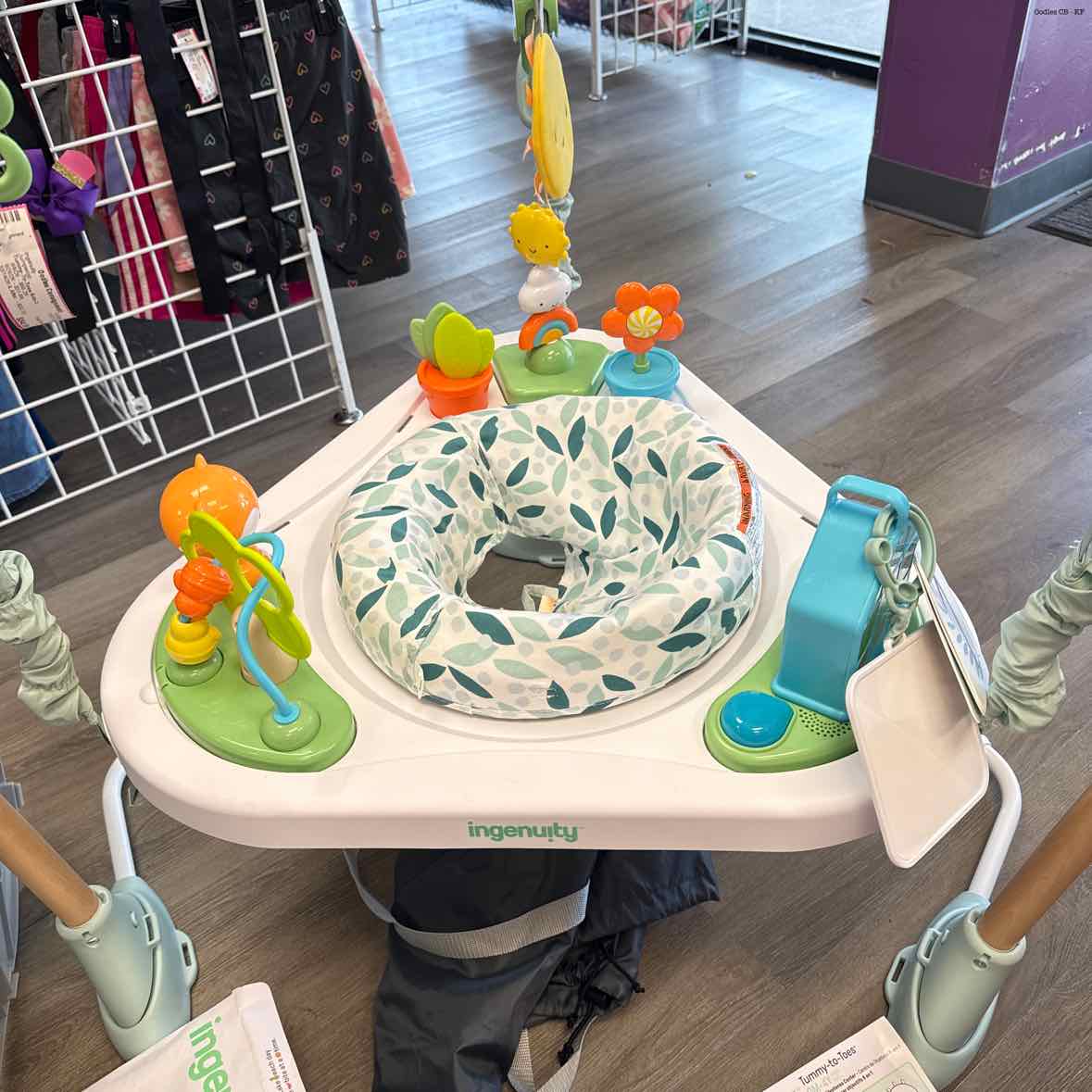Ingenuity Teal/Gray Jumperoo
