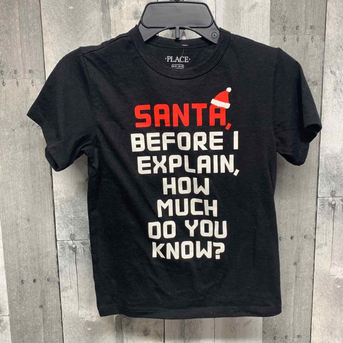 Size 5/6 Black Graphic Children's Place T Shirt