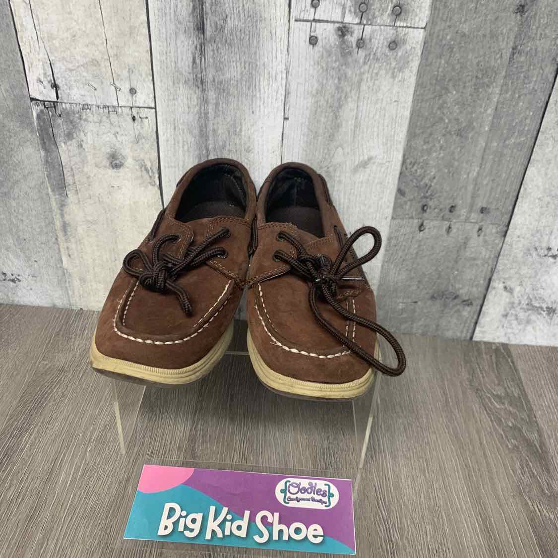 Size 1.5 Brown Sperry Loafers