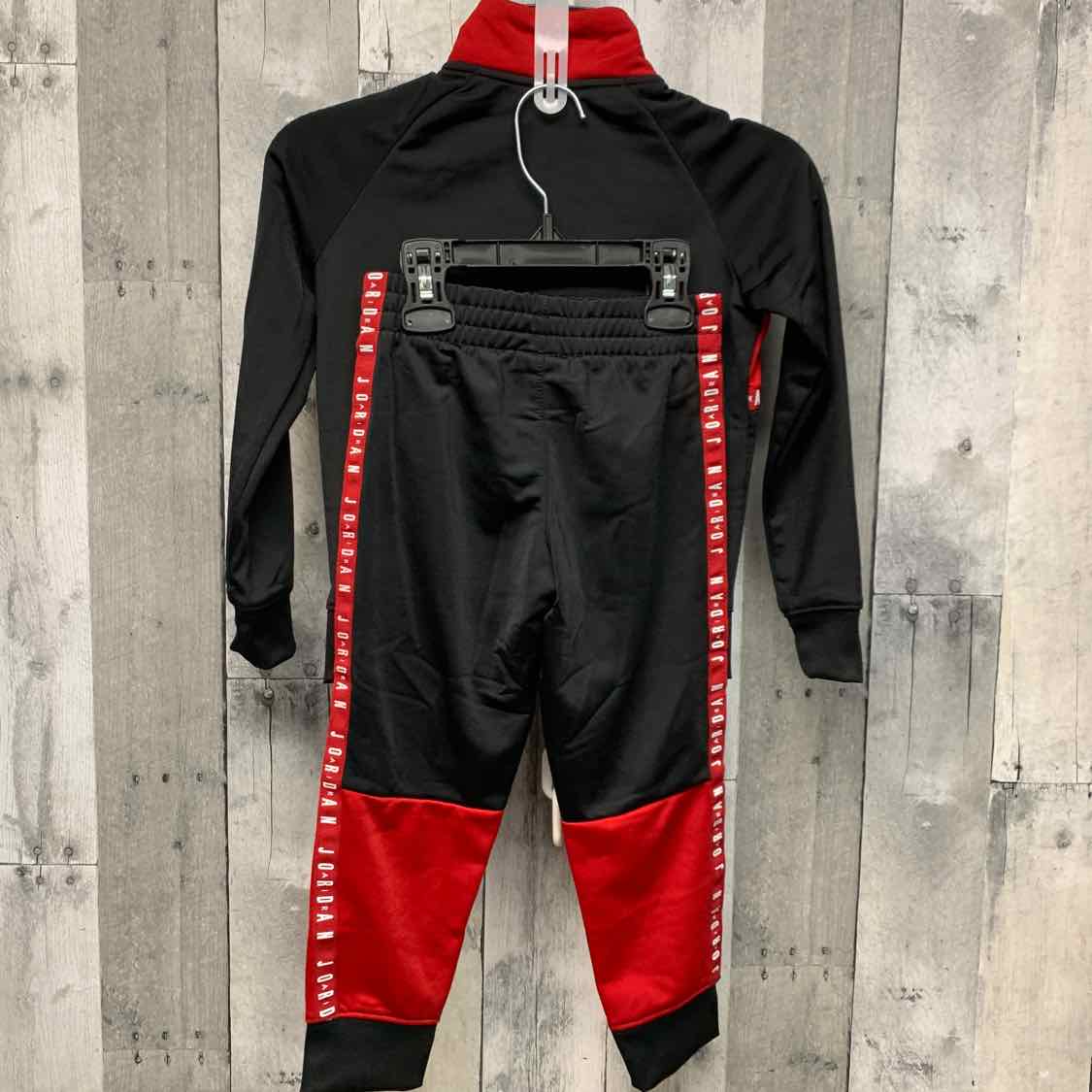 Size 4 Black/Red Sport Brand Jacket/Pants