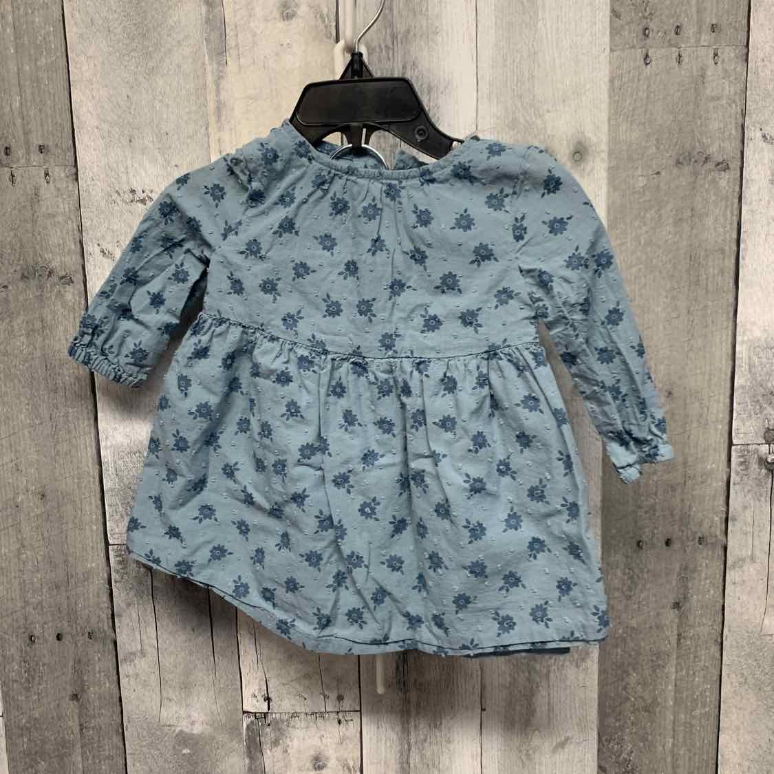 Size 6 Months Blue Print Just One You 2pc Dress