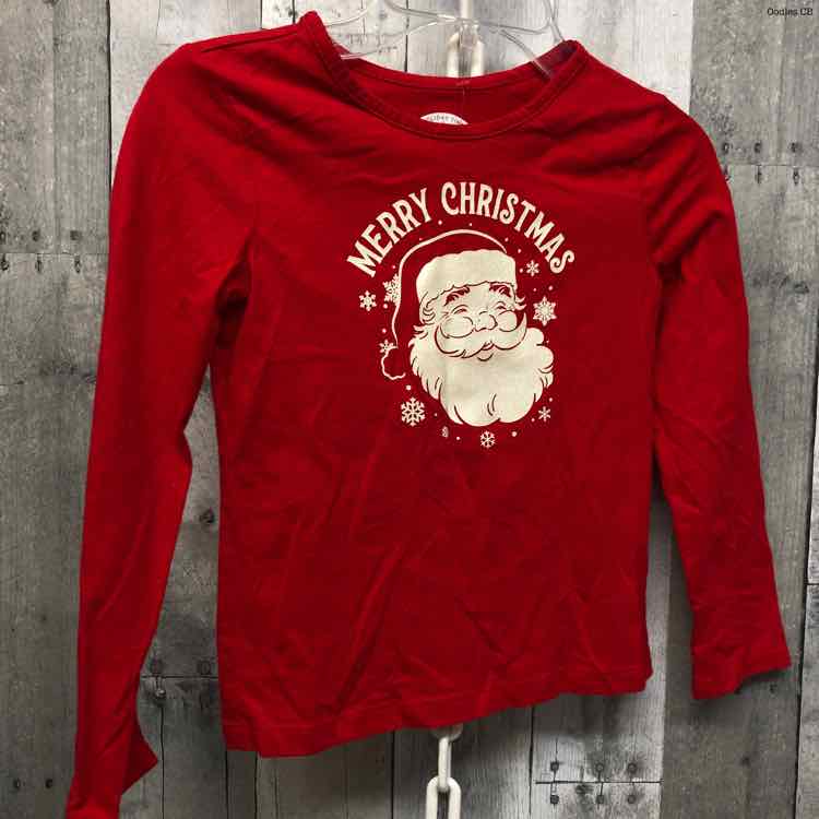 Size 6 Red/White Holiday Brands Long Sleeve Shirt