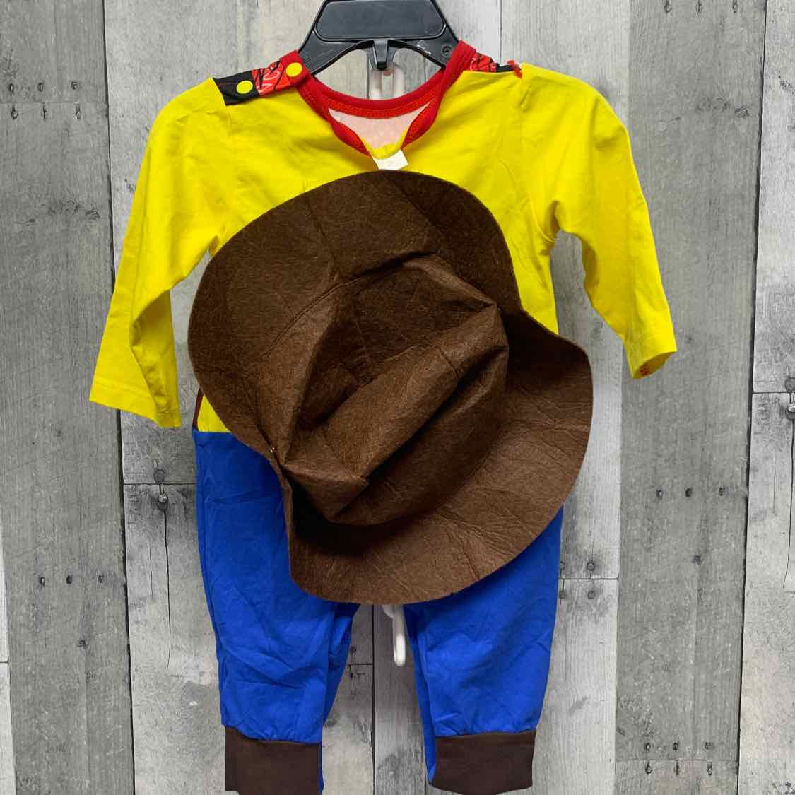 Generic Yellow/Brown Size 0-3 Months Halloween Costume - Little Kid