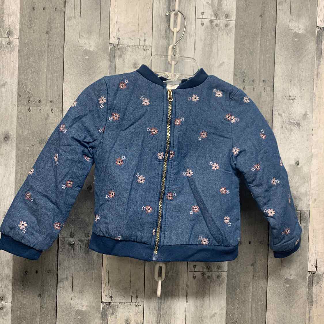 Size 6 Denim Graphic Little Lass Heavy Jacket