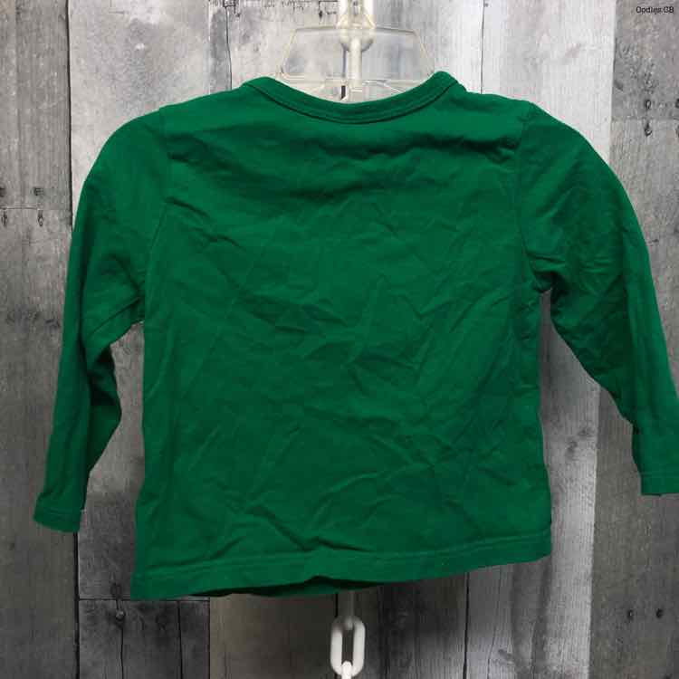 Size 12-18 Months Green Graphic Children's Place Long Sleeve Shirt