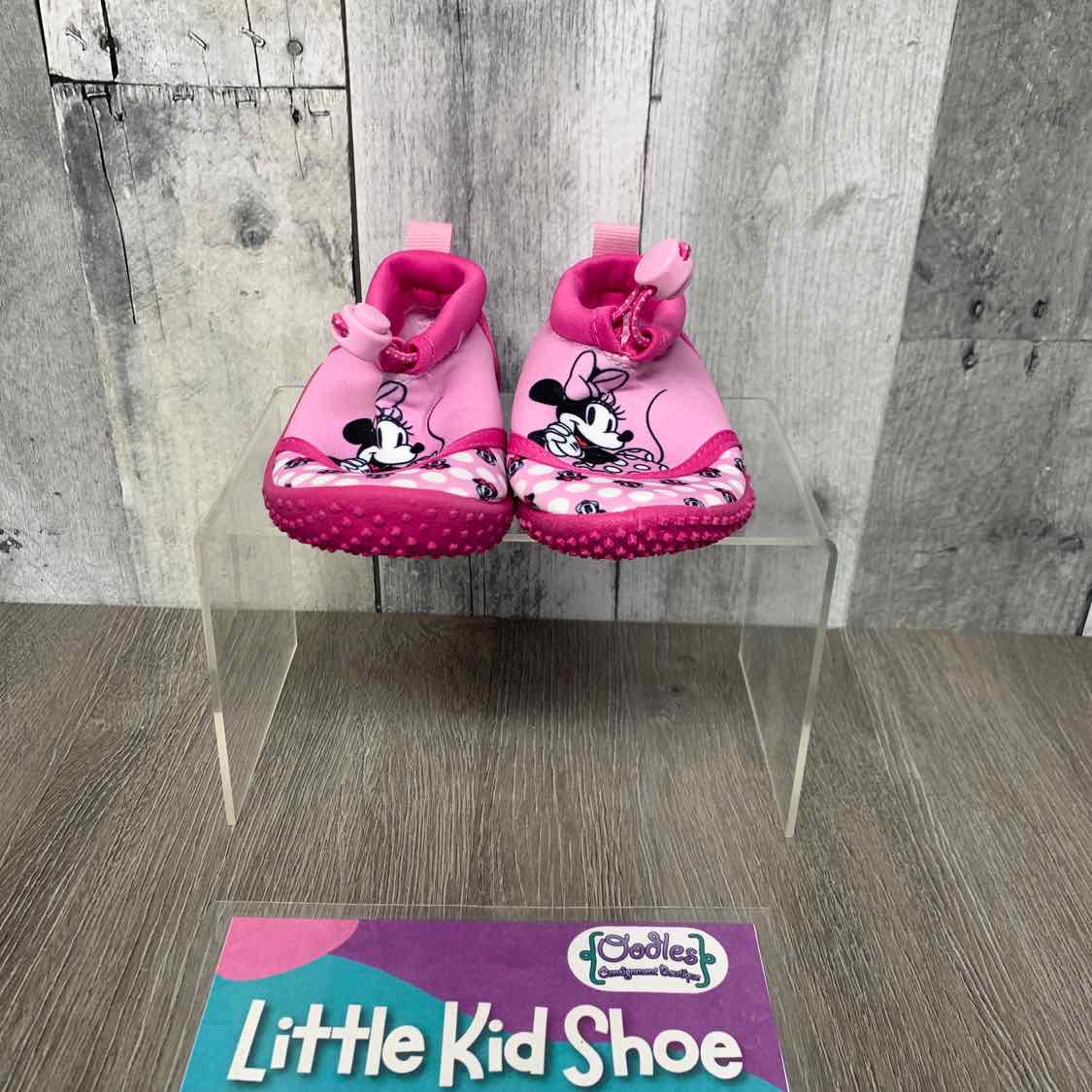 Size 5/6 Pink Print Disney Water Shoes