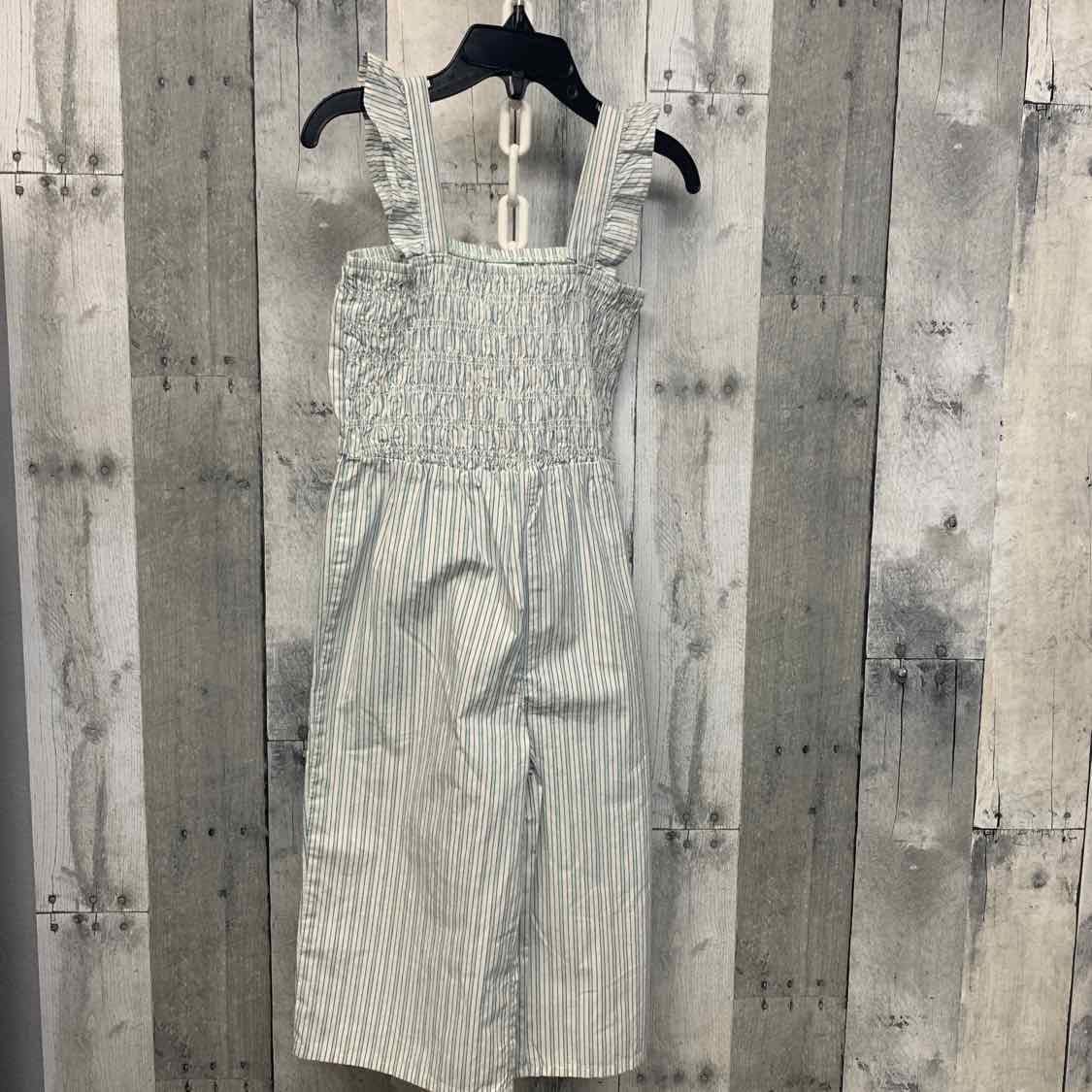 Size 4T Blue Striped Carter's Romper