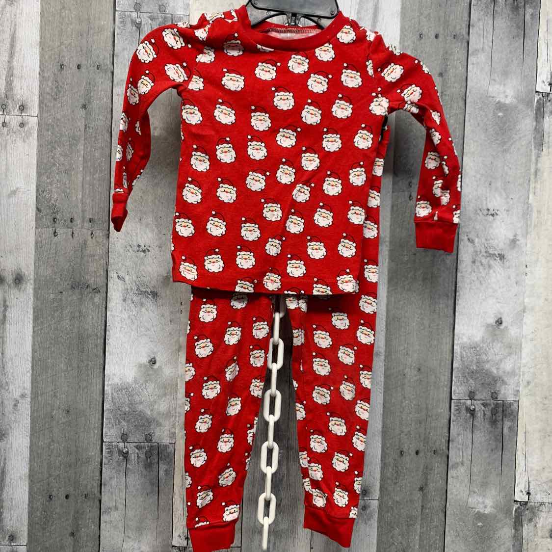 Size 4T Red Graphic Little Me 2pc PJs