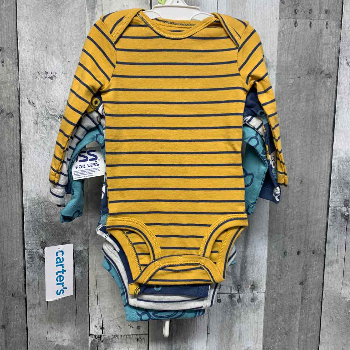Size 3 Months Blue/Gray Carter's Bodysuit