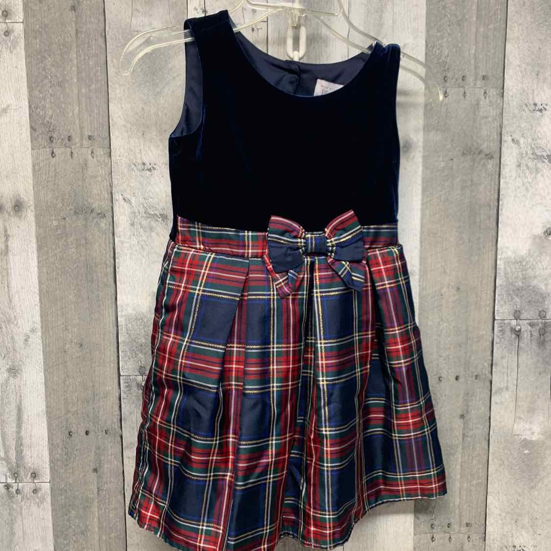 Size 5 Navy/Red Children's Place Dress - Party