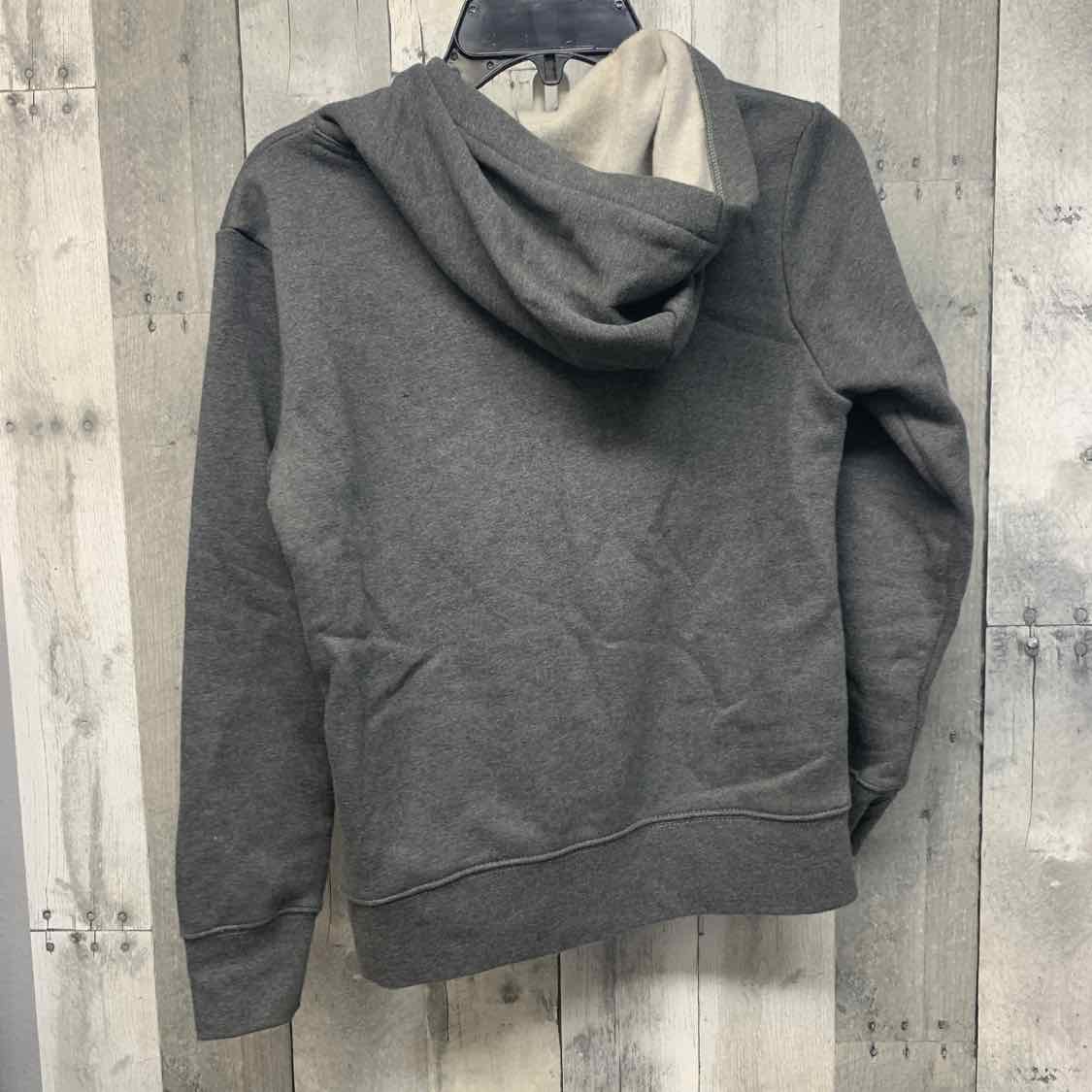 Size Small Gray Graphic Sport Brand Pull Over