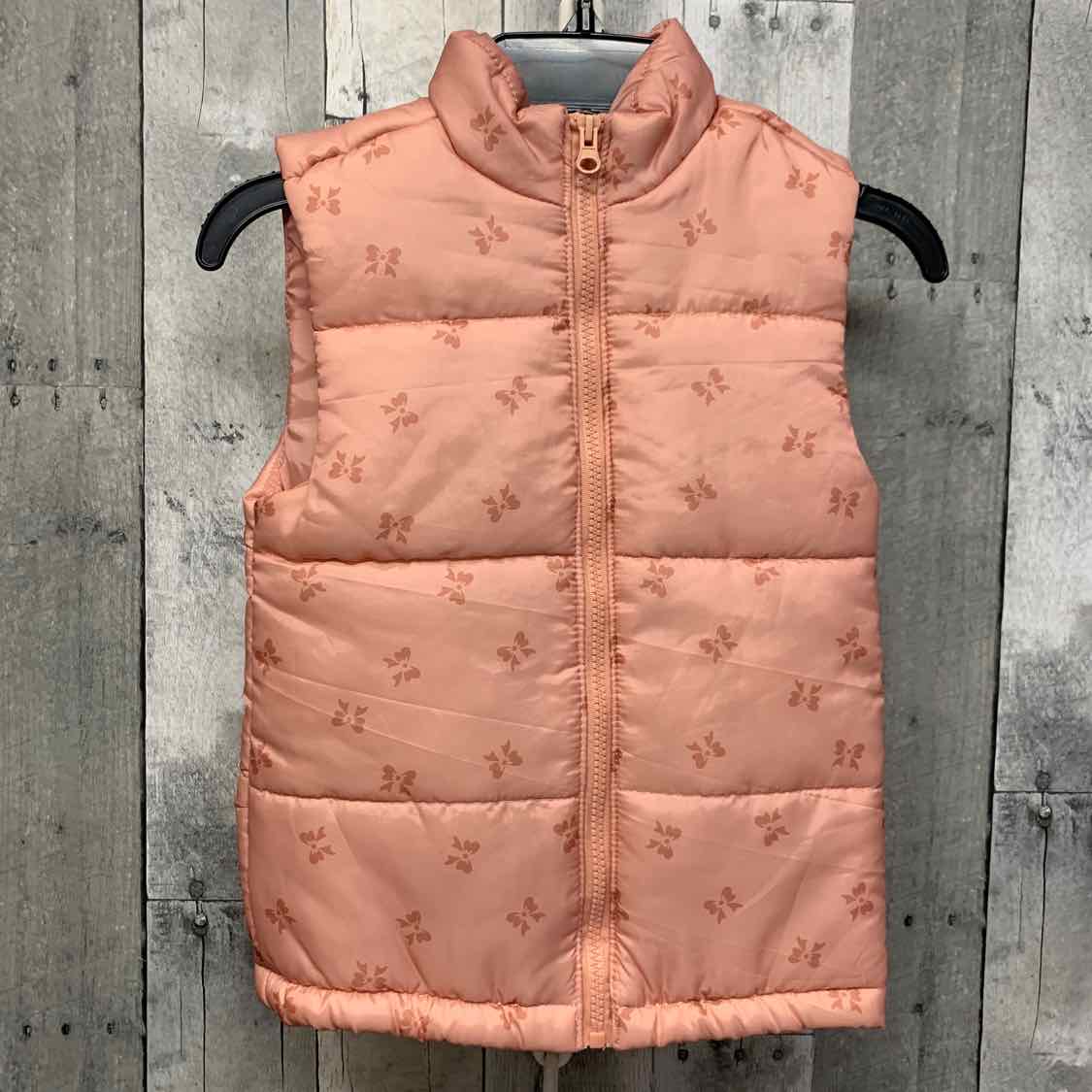 Size 6 Pink Print Nicole Miller Vest - Outer