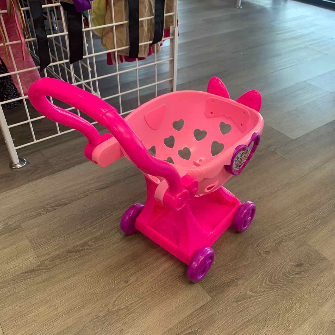 Disney Pink Shopping Cart