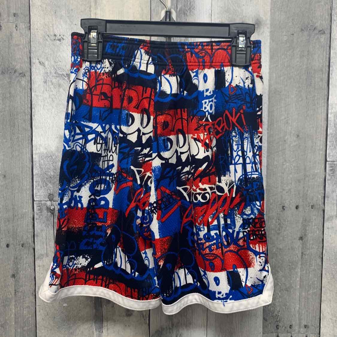 Size 8 Red/Blue Reebok Shorts - Athletic