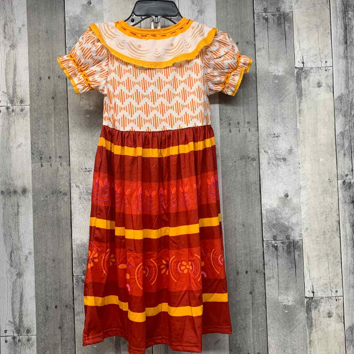 Size 5/6 Red/Orange Presley Couture Dress
