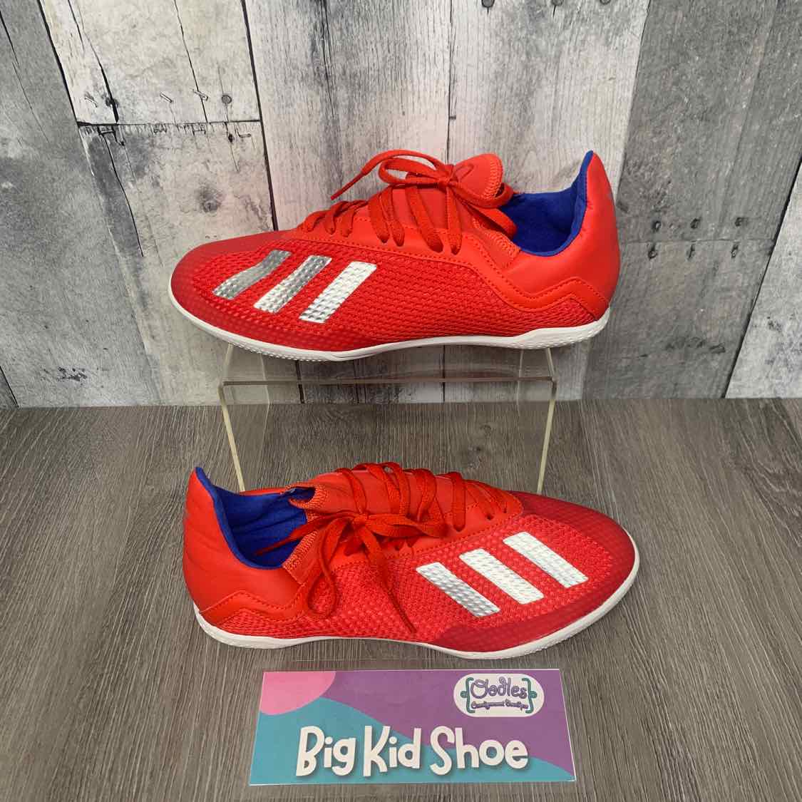 Size 5 Red/White Sport Brand Sneakers