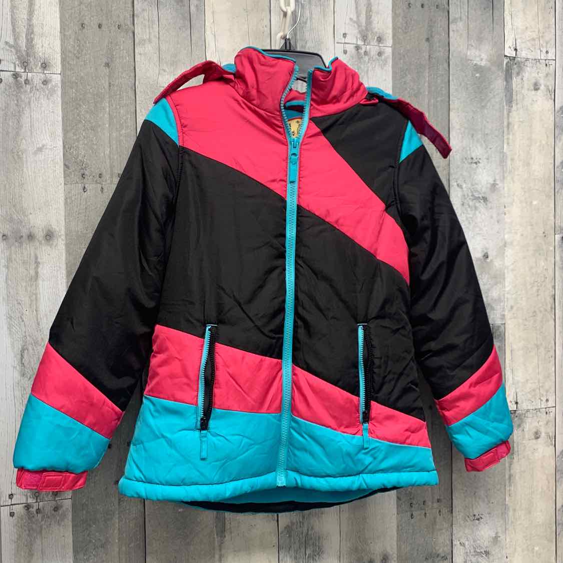 Size Medium Black/Pink B Brand Snow Jacket