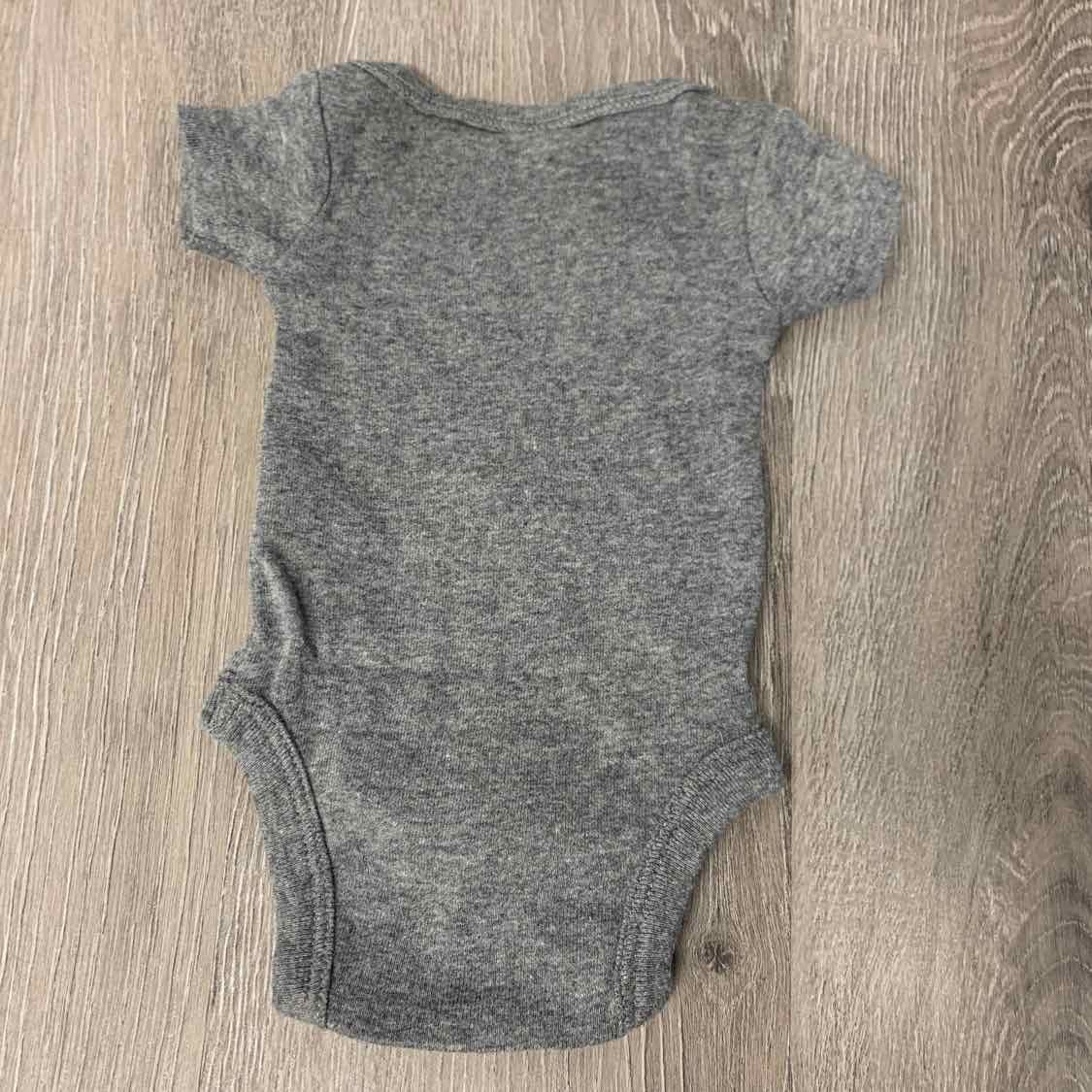 Size Preemie Gray Gerber Bodysuit