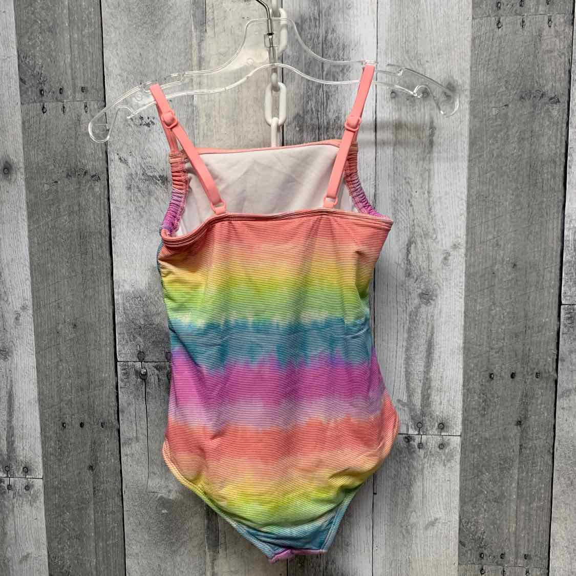 Size 6/7 Pink/Purple Cat & Jack Swim Suit - 1pc