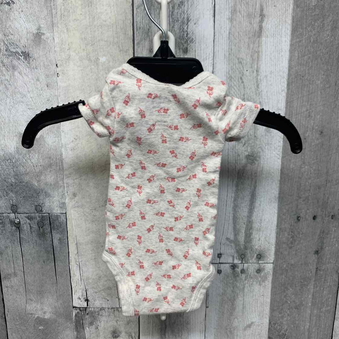 Size Preemie Gray/Pink Child of Mine Bodysuit
