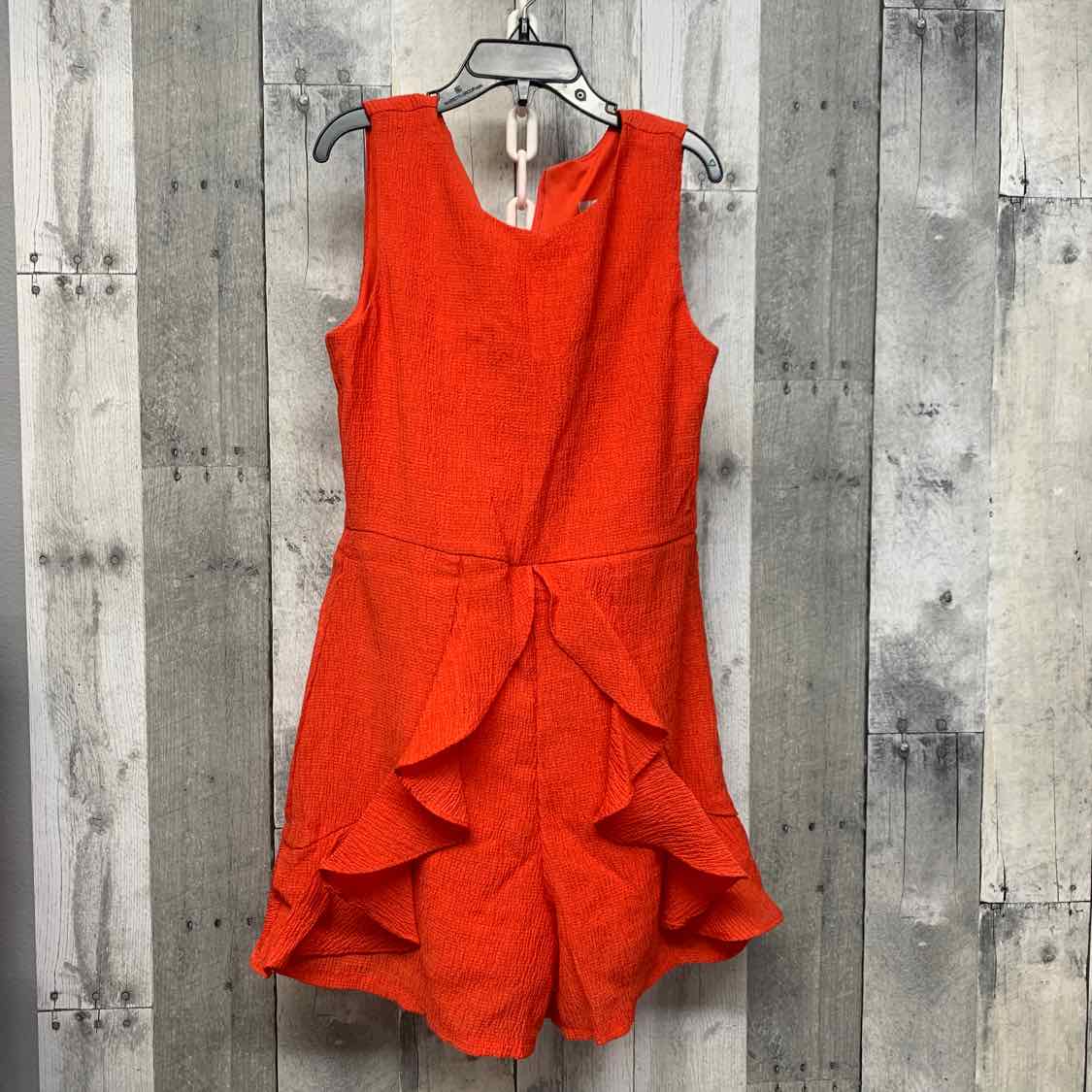 Size 10 Orange Rare Editions Romper