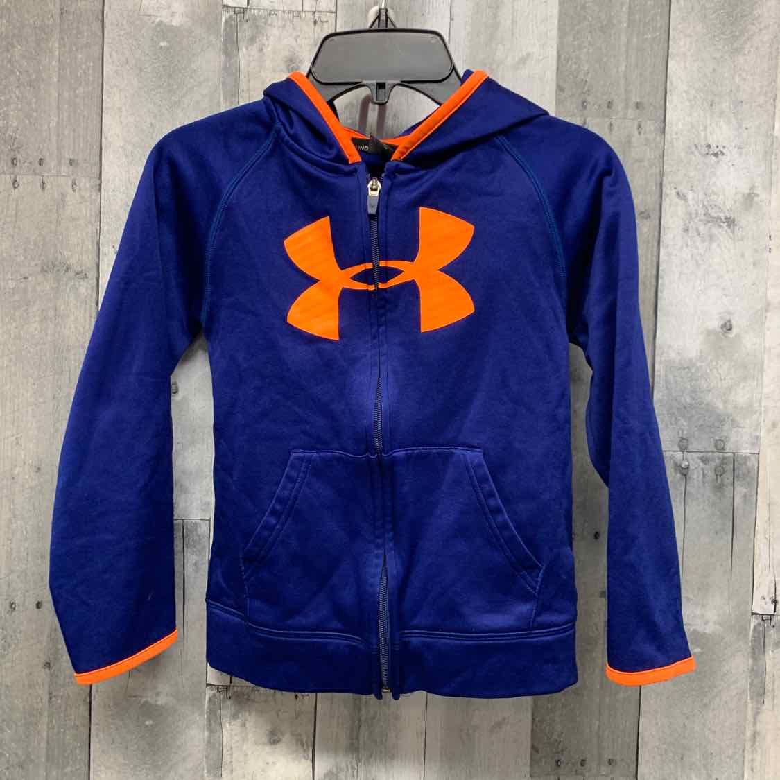 Size 7 Blue/Orange Sport Brand Light Jacket