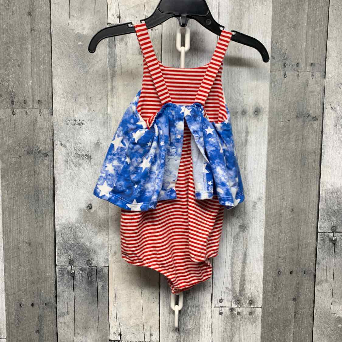 Size 18 Months Red/Blue Cat & Jack Romper