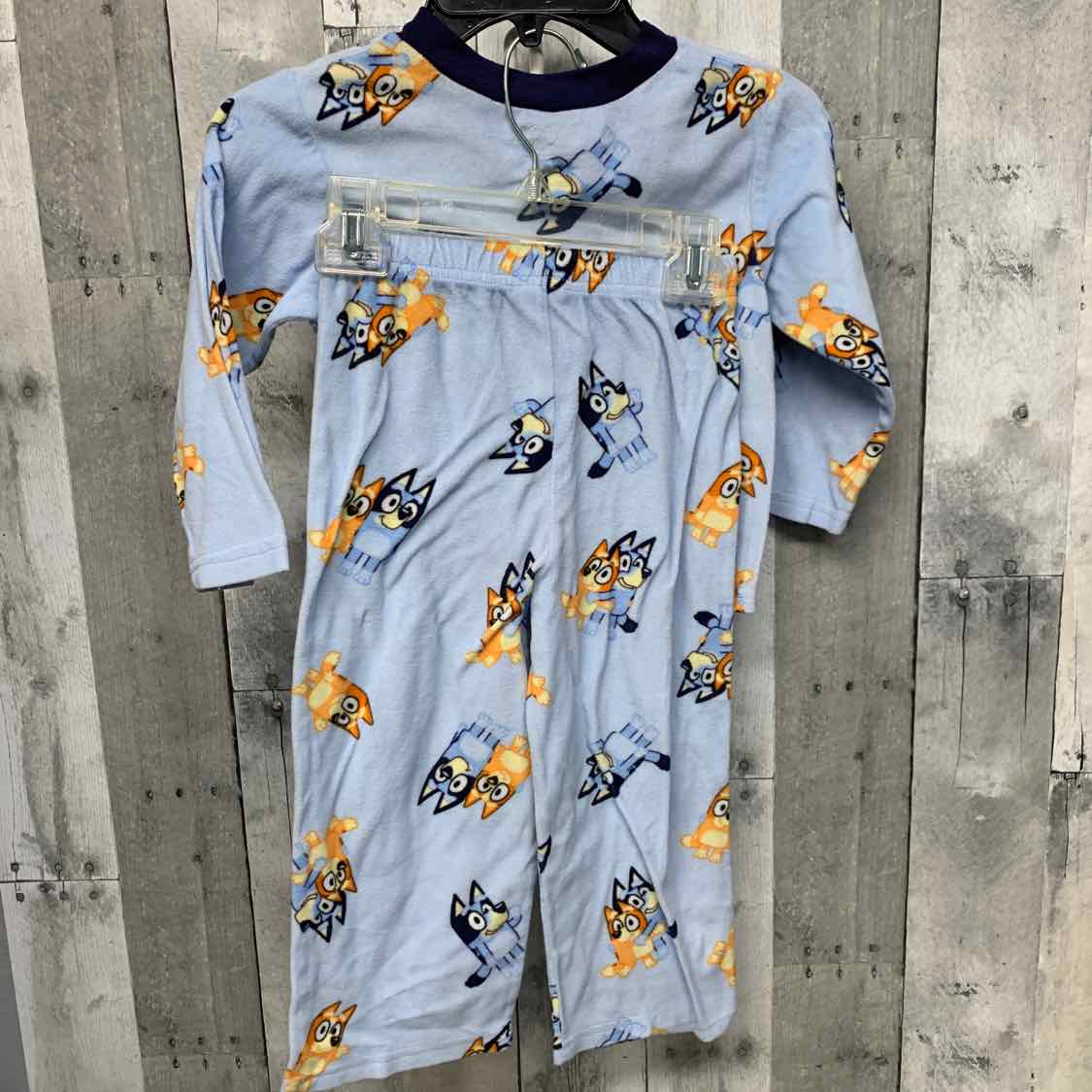Size 4 Blue/Orange Disney 2pc PJs
